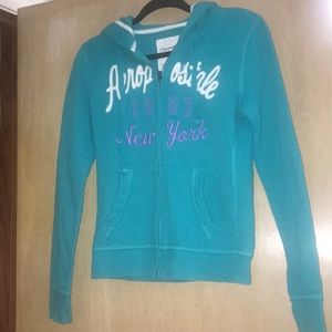 Aeropostale blue hoodie